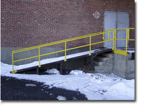 Custom handrail by WF Enterprises